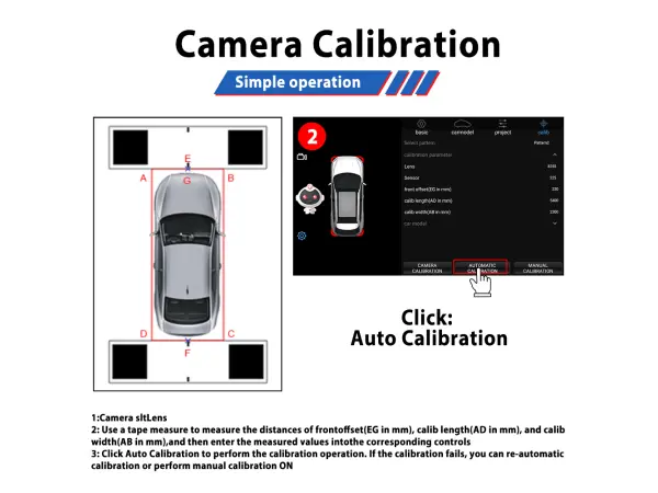 panoramaticky kamerovy system 360� ahd 720p ful color a3055 pro automobily