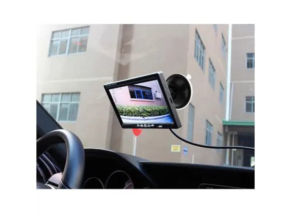 lcd 7" k0155 cinch split screen quad  4ch pro parkovaci kamery