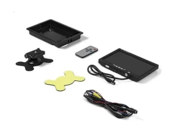 lcd 7" ahd na palubku 2ch 4pin 12v/24v pro parkovaci kameru