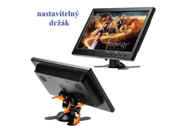 lcd 10.1" hd monitor k0202 , vga hdmi