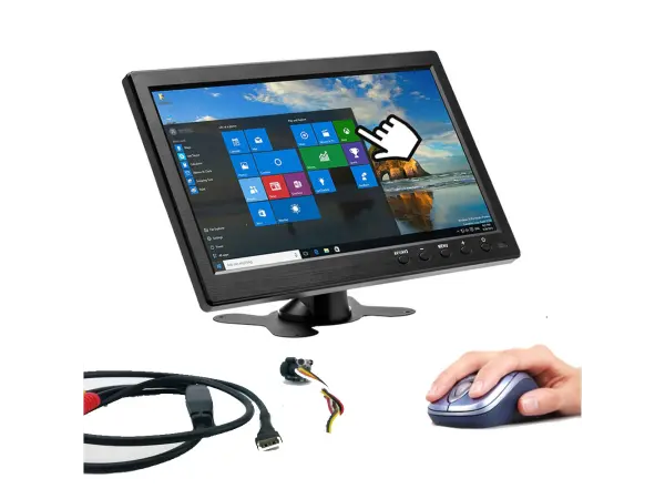 lcd 10.1" hd monitor k0202 , vga hdmi