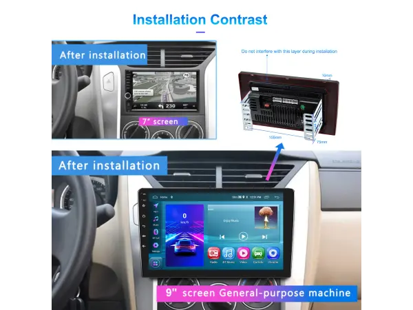 2din autoradio 10,1" lcd a3196 2gb+64gb android 13, prehravac s gps wifi bt fm phone link usb