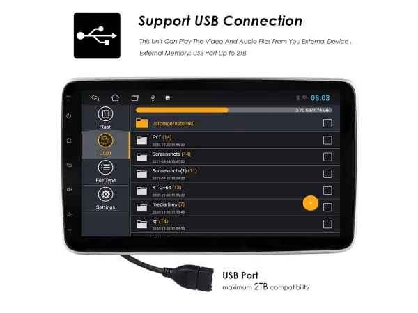 1din autoradio 10"lcd a3009 2+32g otocne 180 stupnu android 10, bt,gps, wifi 