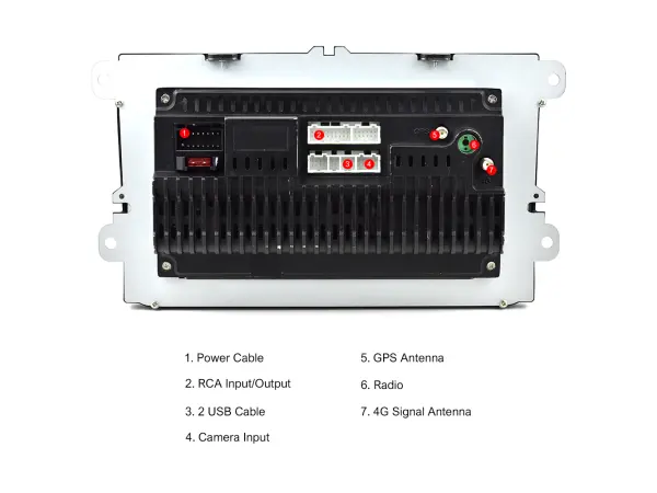 Autor�dio 9"LCD A2318 Android 9,0 - podpora 4G BT GPS WiFi pro VW Passat Golf  �koda