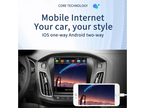 autoradio 9,7" q3588 android 13, 2+64gb 2din pro ford focus 2012-2015