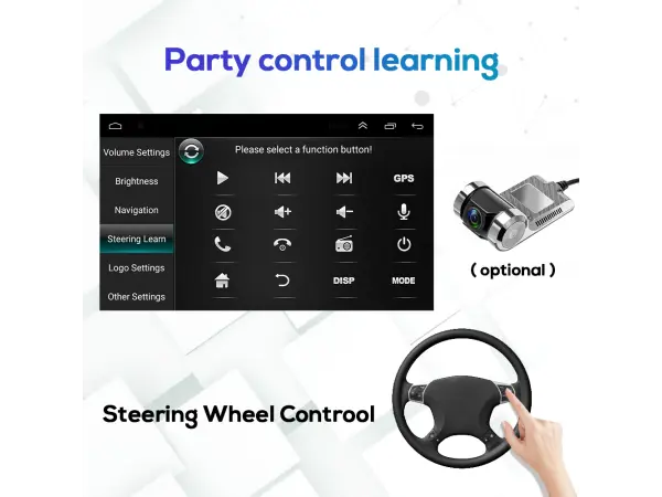 Autoradio 9" Q3495 Android 9.1, podpora BT GPS WiFi pro Mazda 6 Rui Wing 2009-2016