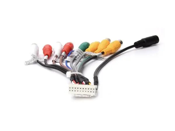 multifunkcni propojovaci audio kabel 20 pin pro externi mikrofon jack 3,5 mm