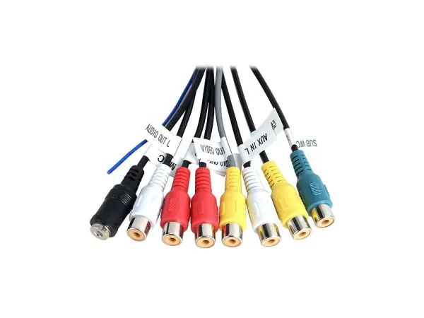 multifunkcni propojovaci audio kabel 20 pin pro externi mikrofon jack 3,5 mm