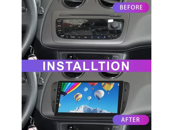 seat ibiza (2013) 9"- redukcni ramecek a7217 pro autoradio 9"