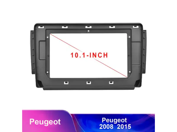 peugeot 208/2008 (2012-2019) 10,1" -redukcni ramecek a7617 pro autoradio 10.1"