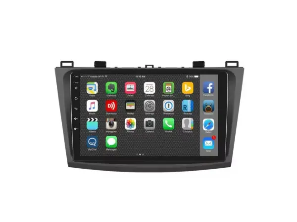 mazda 3 (2009-2013) 9" - redukcni ramecek a7190 pro autoradio 9"