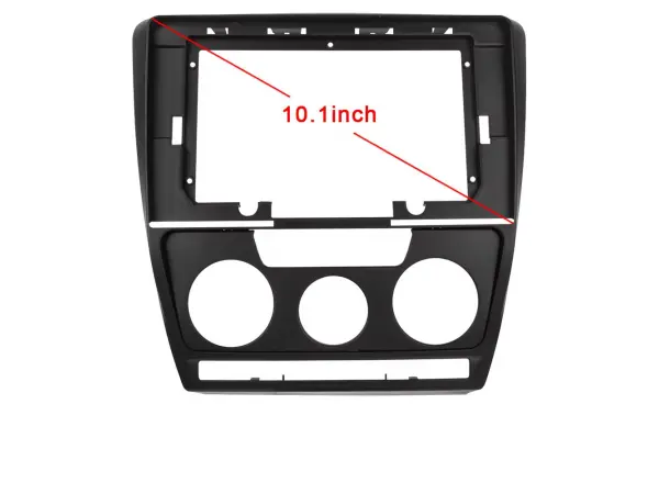 skoda octavia ii (2004-2014)10.1" - redukcni ramecek a7783 pro autoradio 10,1"  black