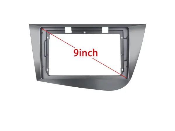 seat leon (2005-2012) - redukcni ramecek a7213 pro autoradio 9"