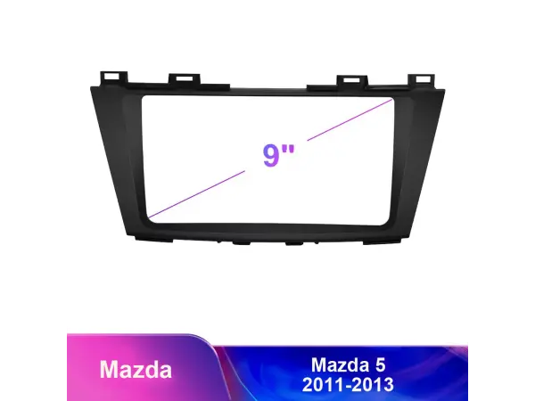 mazda 5 (2011-2013) - redukcni ramecek a7300 pro autoradio 9"
