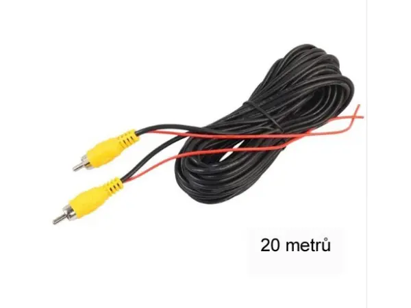 rca kabel pro parkovaci kameru 20m