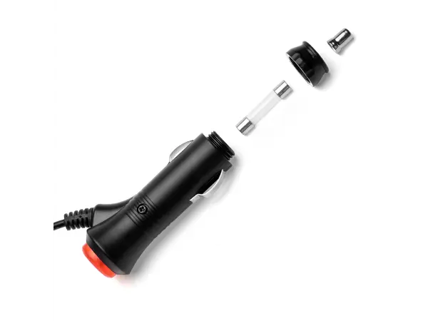 Autoadapter s 3,5M nap�jec�m kabelem 12V 2xkonektor 5,5/2,1mm