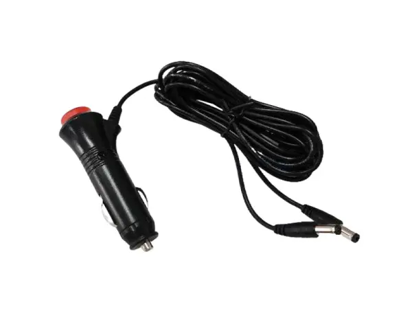 Autoadapter s 3,5M nap�jec�m kabelem 12V 2xkonektor 5,5/2,1mm