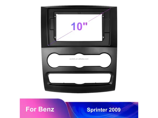 mercedes benz sprinter (2009) a vw crafter (2006-2016) - redukcni ramecek a8162 pro autoradio 10,1"