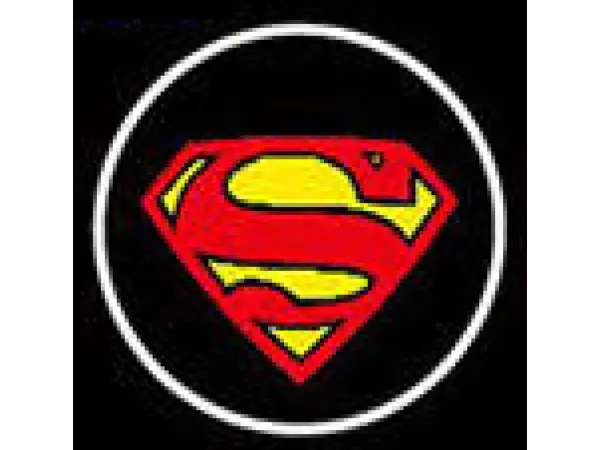 logo folie pro led logo projektor uni 2ks supermann