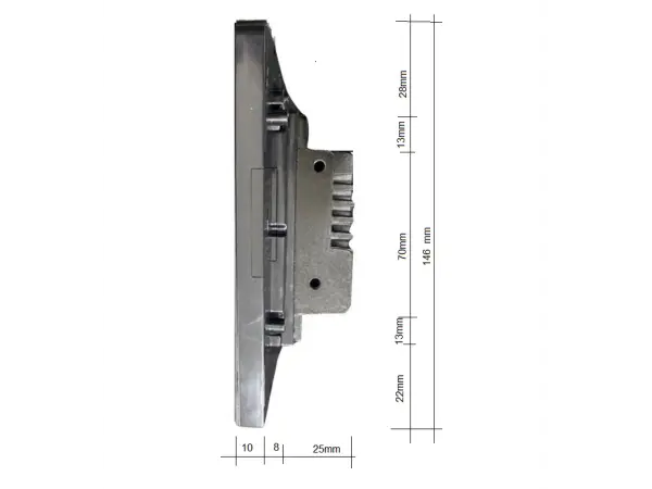 autoradio 10.1" lcd a2752 android 10 s rameckem pro skoda octavia ii 2007-2013 facelift
