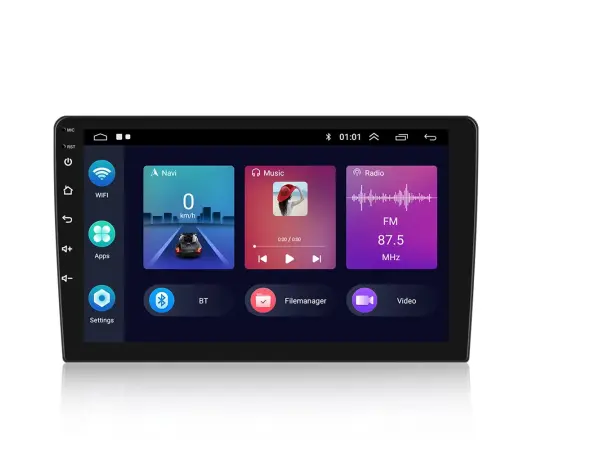 autoradio 9" lcd a3018 2gb+32gb android 11 s rameckem pro peugeot 307 2007-2016