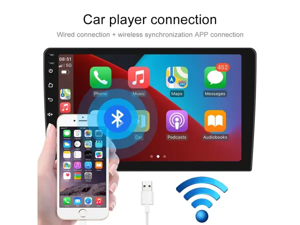 autoradio 9" lcd a3018 2gb+32gb android 11 s rameckem a7141 duster