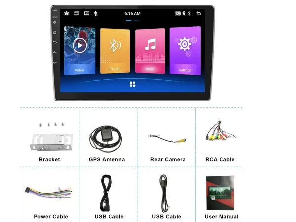 autoradio 10.1" lcd a2752 android 10 s rameckem a7104 pro skoda yetti