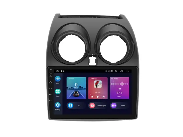 Autor�dio 9" LCD A3018 Android 11 s r�me�kem A7174 Nissan/Qashqai 2010-2016