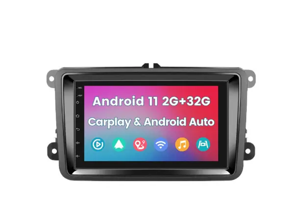 2din autoradio 7" a3017 android 11 s rameckem vw-007 pro 2din autoradio skoda, vw, seat , audi