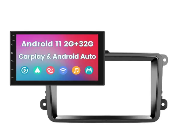 2din autoradio 7" a3017 android 11 s rameckem vw-007 pro 2din autoradio skoda, vw, seat , audi