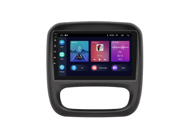 Autor�dio 9" LCD A3018 Android 11 s r�me�kem A7288 pro TRAFIC/Opel VIVARO left hand 2015