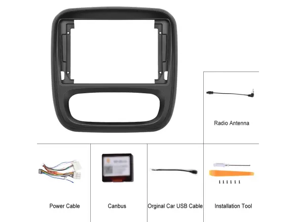 Autor�dio 9" LCD A3018 Android 11 s r�me�kem A7288 pro TRAFIC/Opel VIVARO left hand 2015