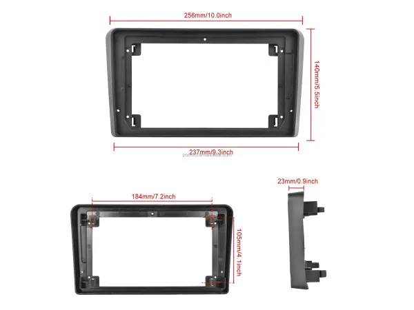 autoradio 9" lcd a3018 android 11 s rameckem  a7618 pro audi a3 2008-2012