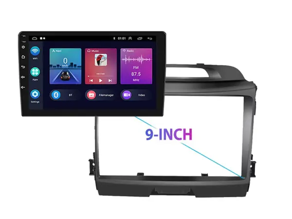 Autor�dio 9" LCD A3018 Android 11 s r�me�kem A7172 pro Kia Sportage 2010-2016