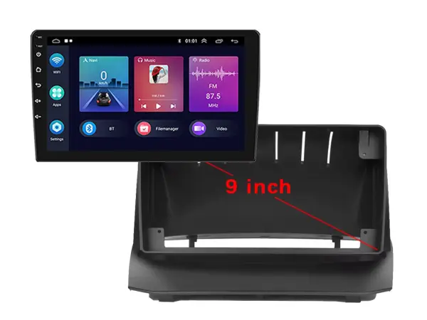 Autor�dio 9" LCD A3018 Android 11 s r�me�kem  A7553 pro Ford Fiesta 2009-2014