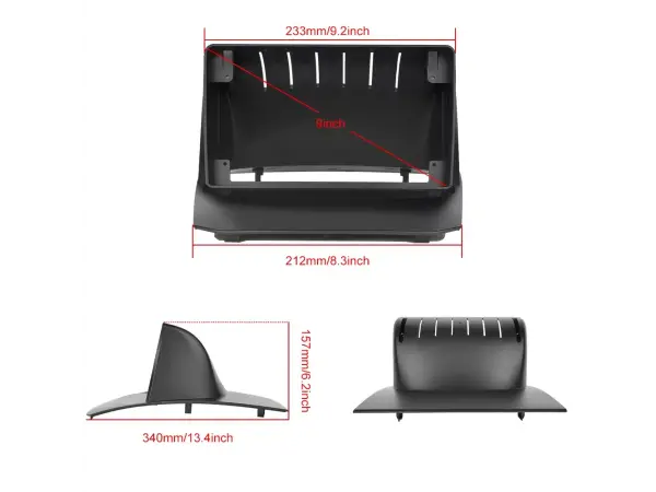 Autor�dio 9" LCD A3018 Android 11 s r�me�kem  A7553 pro Ford Fiesta 2009-2014