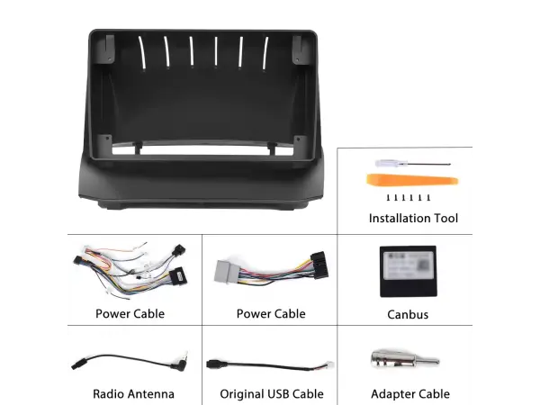 autoradio 9" lcd a3018 android 11 s rameckem  a7553 pro ford fiesta 2009-2014