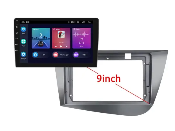 autoradio a3018 android 11 s rameckem  a7213 pro seat leon 2005-2012