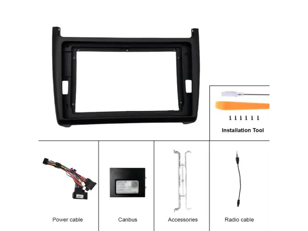 Autor�dio 9" LCD A3018 Android 11 s r�me�kem A7087 pro Volkswagen Polo 2011-2016