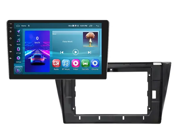 volna autoradio 10,1" lcd a3196 android 13 s rameckem a7314 pro volkswagen bora 2016