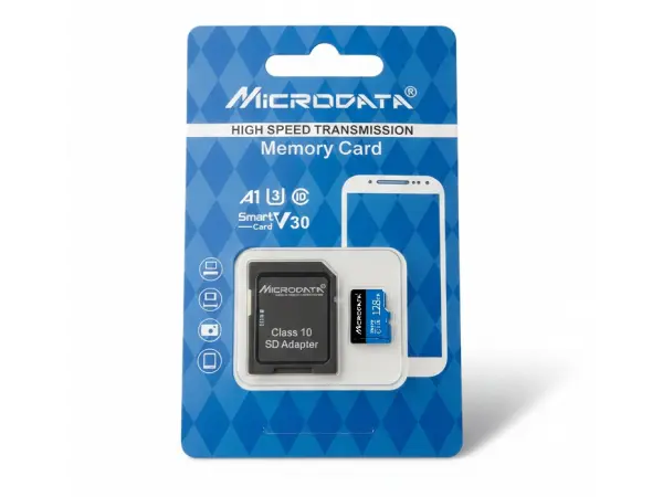 micro sdxc card 128gb v30 a1 100mb/s microdata