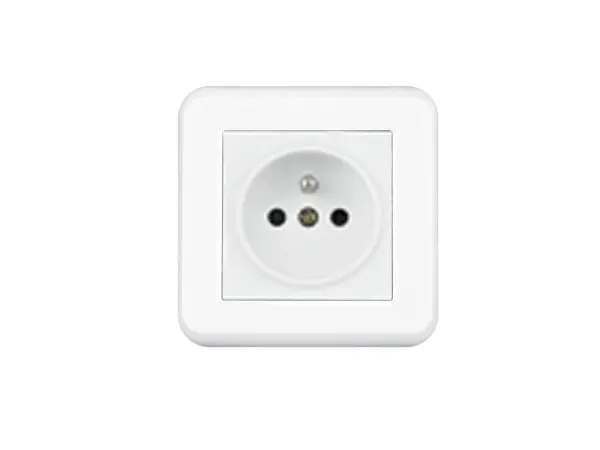 UNIC Elektrick� z�suvka 230V b�l� plast