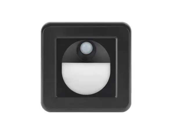 UNIC LED schodi��ov� osv�tlen� s PIR senzorem v�etn� r�me�ku, �ern�