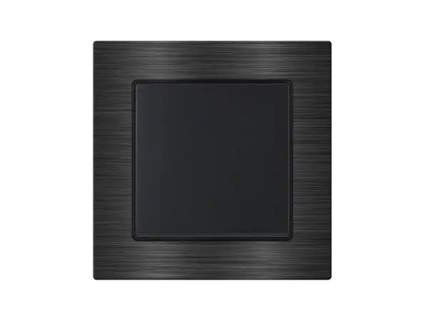 unic vypinac krizovy c.7 v ramecku 82mm, slitina hliniku cerny