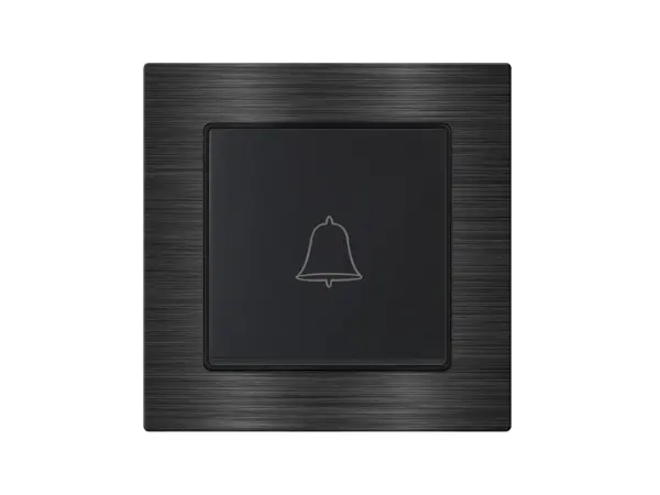 unic zvonek v ramecku slitina hliniku cerny
