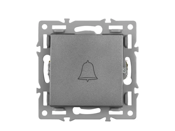 unic modul mdz01 zvonek, sedy pro ramecek 82mm