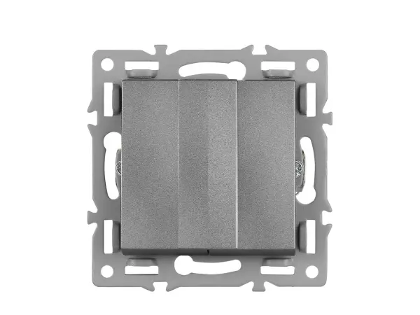 unic sedy modul mdv04 trojvypinac lustrovy sedy