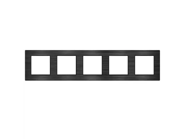 UNIC R�me�ek 365mm pro 5 modul�, slitina hlin�ku �ern�