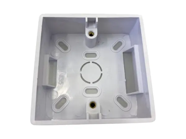 sran montazni krabice nastenna pro 1 zasuvku 86*86*32mm