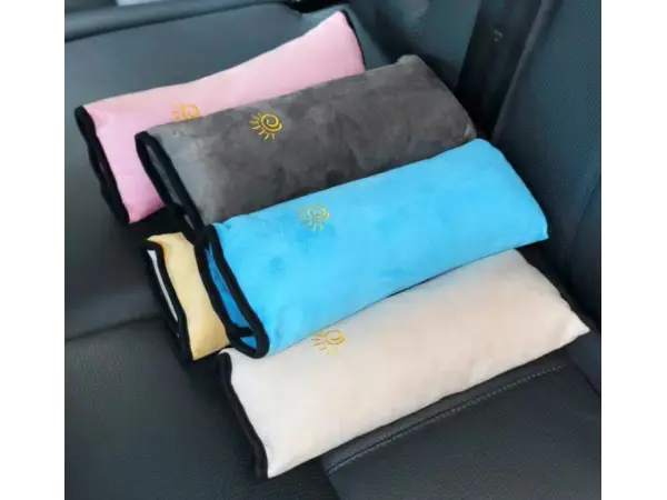 Potah na bezpečnostní pás auta šedý